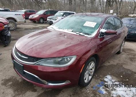 2015 Chrysler 200 Limited from USA, damaged, VIN 1C3CCCAB1FN725225